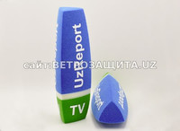 Ветрозащита для микрофона с логотипом  UzReport TV