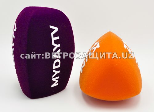 Ветрозащита для микрофона с логотипом MYDAY TV