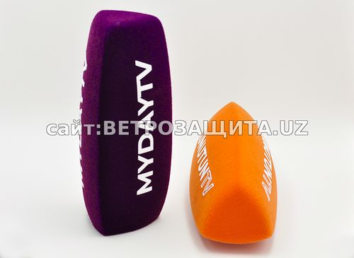 Myday TV logotipi bilan shamolga chidamli mikrofon shimgichni