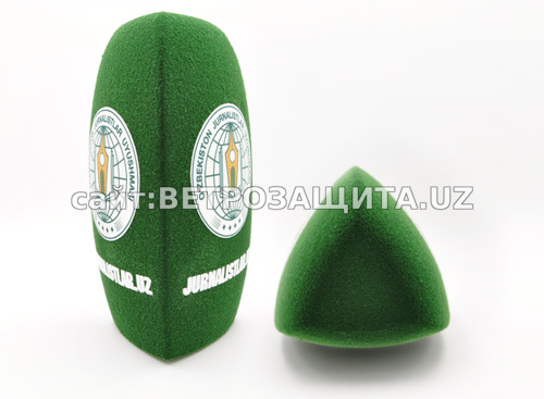 Ветрозащита для микрофона Saramonic UwMic9 с логотипом Jurnalist