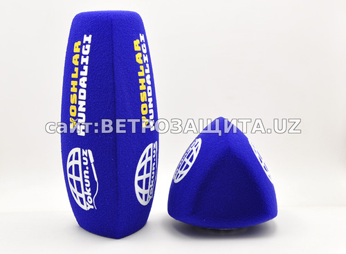 Ветрозащита для микрофона Rode Reporter с логотипом Yoshlar kundaligi