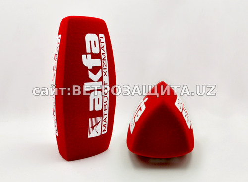 Akfa logotipi bilan Saramonic mikrofon shimgichi Uchburchak Y27 shakli Akfa logotipi bilan Saramonic mikrofon shimgichi Uchburchak Y27 shakli