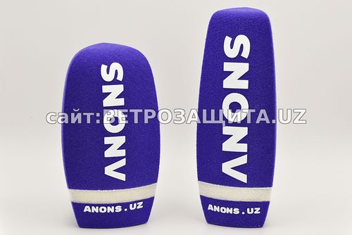 Ветрозащитная губка для микрофона BOYA BY-HM100 с логотипом SNONV SNONV logotipi bilan BOYA by-HM100 mikrofon uchun shamolga chidamli sh